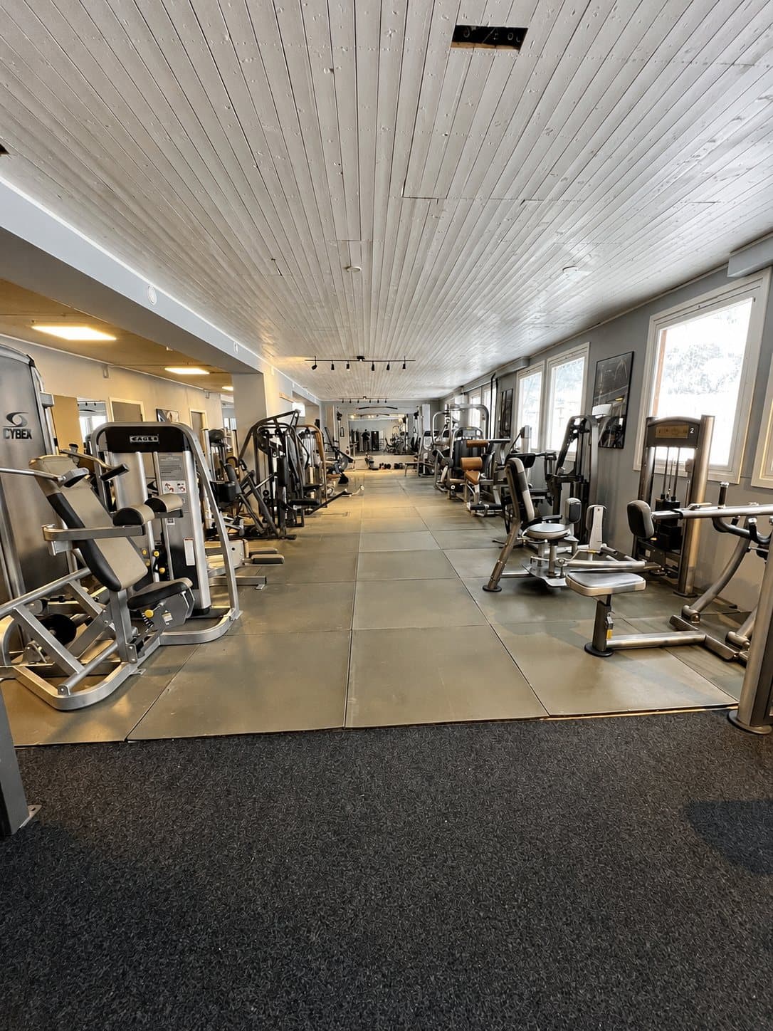 Hovedsalen på Byneset Treningssenter